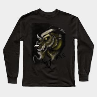 Angry Wolf Long Sleeve T-Shirt